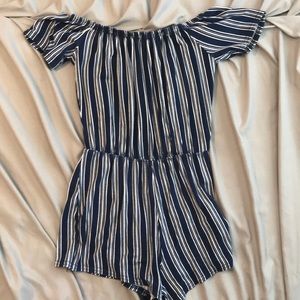 Off the shoulder romper